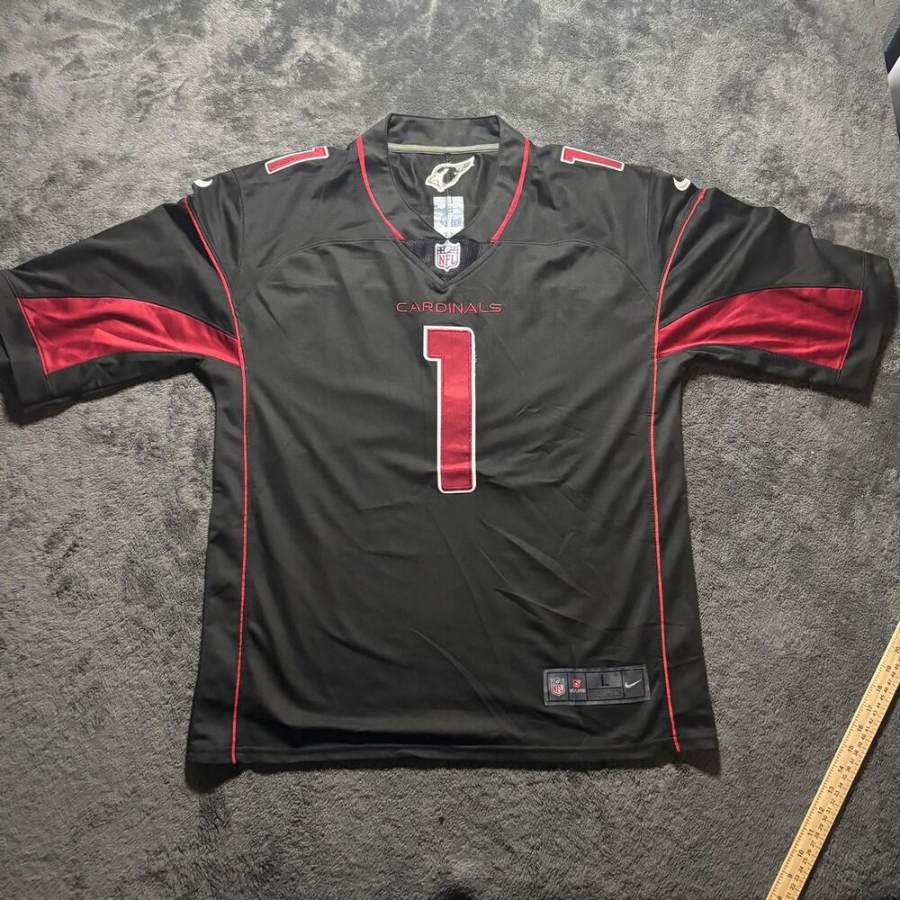 Nike Men's Black and Grey Jersey